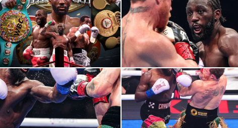 Terence Crawford le gano a Canelo Álvarez y es campeón indiscutido en tres divisiones.-