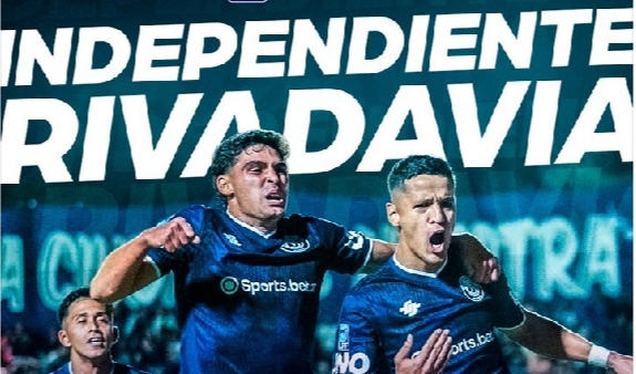 Independiente Rivadavia le ganó a Argentinos Juniors y se afianza como líder de la Zona A del Torneo Apertura.