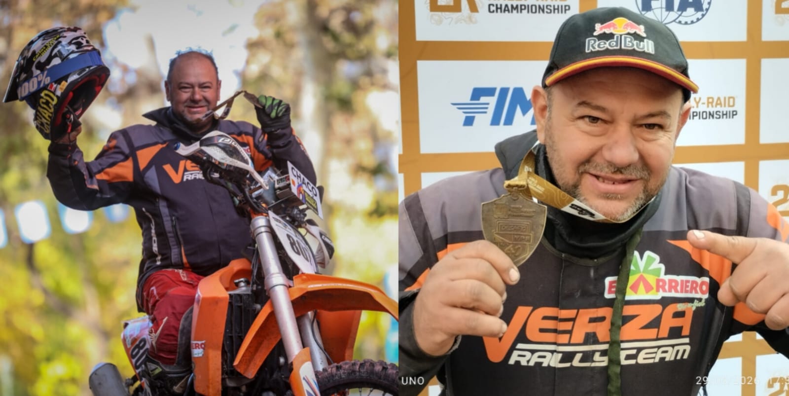 Finalizo el Desafio Ruta 40YPF-Ansenuza,Carlos Verza gano una etapa de las cinco y termino 4ª en la general.
