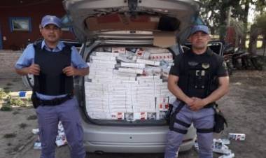 MAKALLE : Detenido con mas de 1900 cartones de cigarrillos truchos
