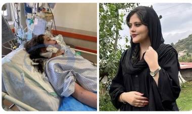 (video) Emotiva y solemne despedida a Mahsa Amini por el personal del Hospital Kasra de Teherán,muerta en extrañas circunstancias luego de ser arrestada por no llevar puesto el velo