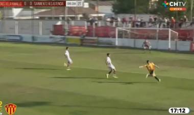 (video)Un gol de Gonzalo Cañete de Sarmiento que juega en el Federal "A",candidato al Premio Puskas de este año.