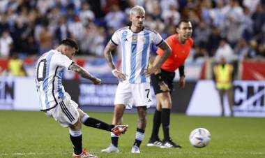 Show de Lionel Messi : Con dos goles ante Jamaica en solo 45 minutos