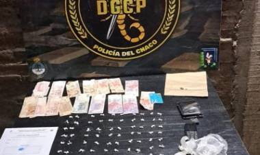 RESISTENCIA : Bunker desbaratado en el Barrio Betina Vazquez,un detenido y secuestraron cocaina y dinero