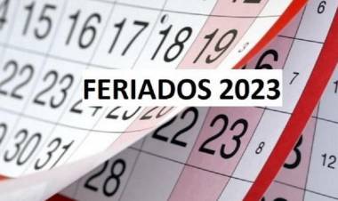 FERIADOS 2023 : Uno por uno el cronograma de los "Inamovibles", "Feriados trasladados" y los con "Fines turisticos"