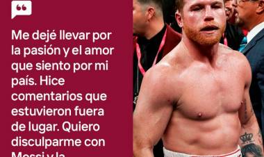 El boxeador mexicano Canelo Alvarez publicó su arrepentimiento en redes sociales, luego de haber amenazado al capitán de la Selección.