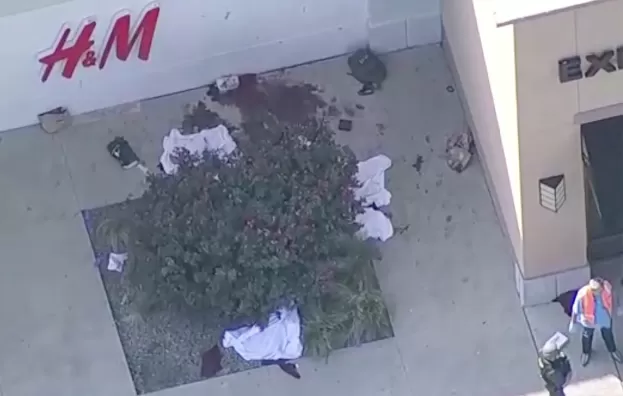 Brutal tiroteo en un centro comercial de Texas donde murieron al menos cuatro personas