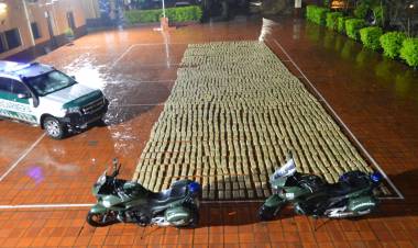 (video)  Gendarmeria incauto carbon muy especial,eran 1.966 panes de marihuana con un peso de 1.583 kg.en la Ruta Nº 81,iba de Formosa a Cordoba