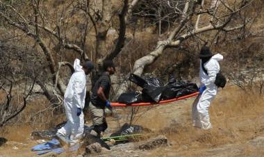 MEXICO :Encontraron 45 bolsas con restos humanos 
