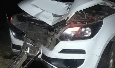 NAPENAY : Tragico accidente,una camioneta choco a una moto sobre la Ruta Nº 16,fallecio un hombre de 52 años