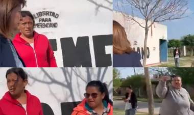 (video) LAMENTABLE : Patricia Bullrich visito el Barrio de los detenido por la muerte de Cecilia y fue insultada por la patota de Marcela Acuña