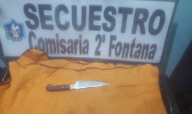 FONTANA : Una mujer asesino a su vecino con un arma blanca en el Barrio Independencia