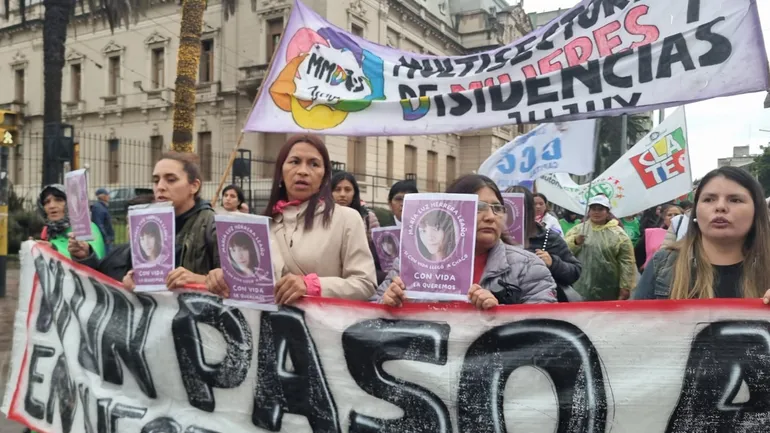 Caso Maria Luz Herrera : Manifestacion en Jujuy pidiendo justicia,mañana en Resistencia familiares van a estar en la marcha de "La No Violencia contra la Mujer".