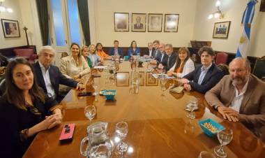 Los senadores radicales se reunieron con Villarruel y confirmaron que votarán al presidente provisional que proponga Milei