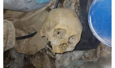RESISTENCIA : Tres bolsas con huesos y un craneo humano encontraron por la Av.Moreno cerca de las vias del tren