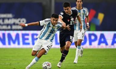 Argentina no concreto y Paraguay aprovecho,fue empate en 3-3-los dirigidos por Mascherano van contra Brasil en una verdadera final para clasificar al preolimpico 2024 en Paris