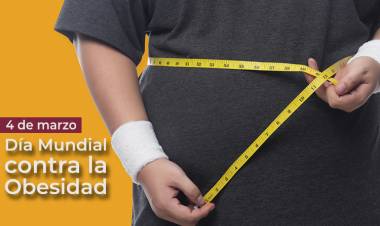 Día Mundial de la Obesidad  : tomar conciencia que es un problema de salud y no una mera cuestión estética