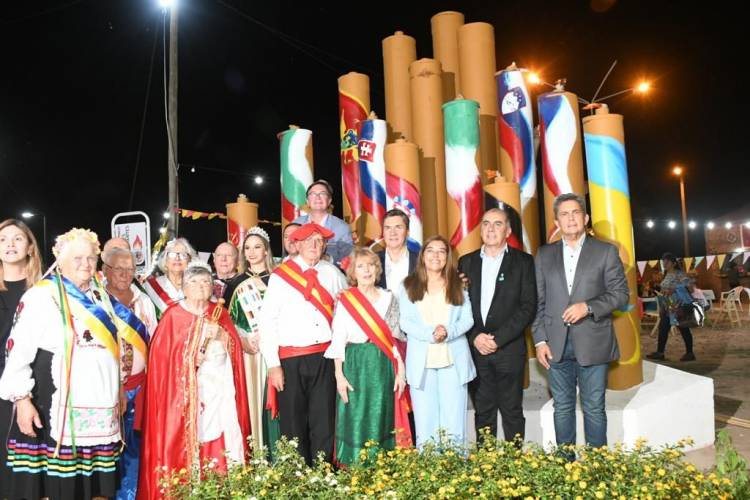 LAS BREÑAS : Leandro Zdero acompaño a la comunidad en la Fiesta Provincial del Inmigrante